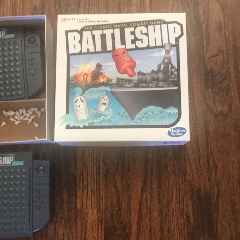 Hasbro Battleship Board Game – White & Blue Box